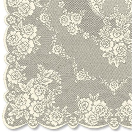 HERITAGE LACE 60 x 108 in. Victorian Rose Tablecloth VR-60108W